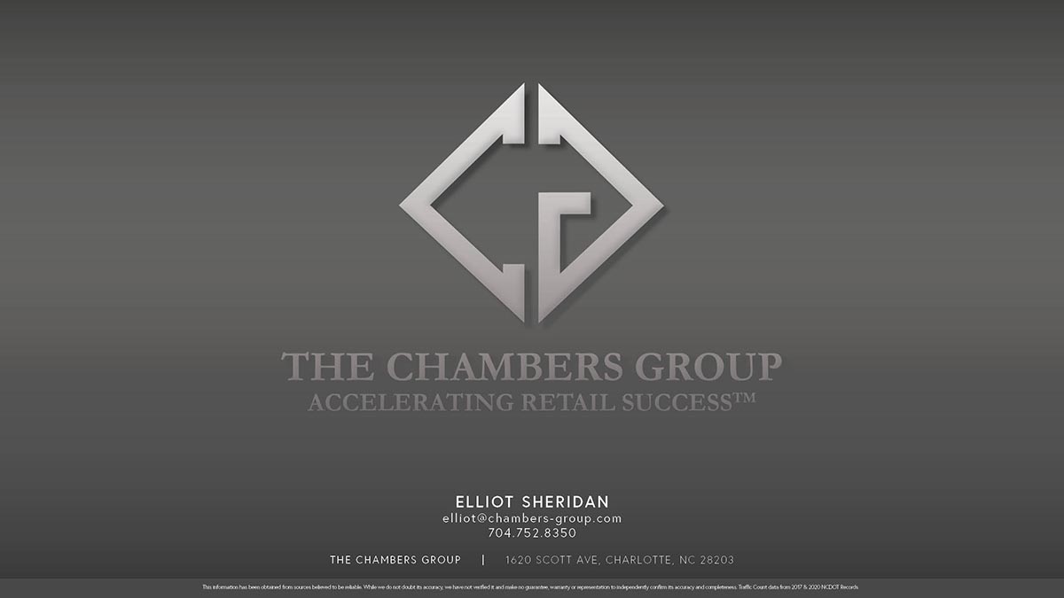 Contact Elliot Sheridan at The Chambers Group