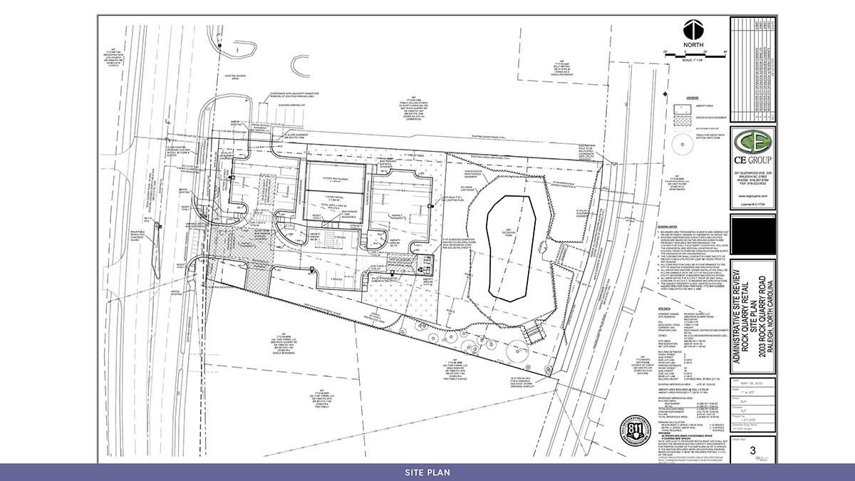 Engineering Site Plan