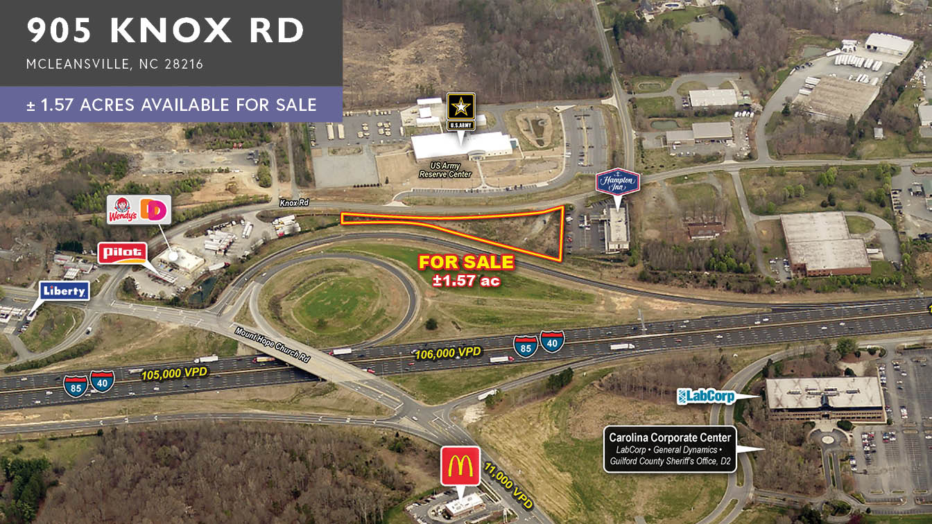 905 Knox Rd, McLeansville, North Carolina 28216, ,Commercial,Land,Knox,1181