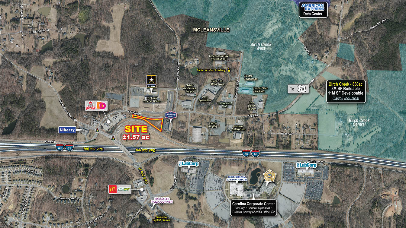 905 Knox Rd, McLeansville, North Carolina 28216, ,Commercial,Land,Knox,1181