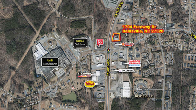 1704 Freeway Dr, Reidsville, North Carolina 27320, ,Commercial,For Lease,Former 'Fastenal',Freeway Dr,1184