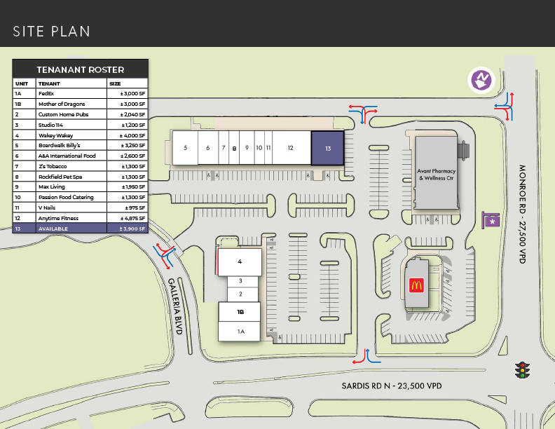 1636 Sardis Rd N, Charlotte, North Carolina 28270, ,Commercial,For Lease,Galleria Village,Sardis Rd N,0,1187