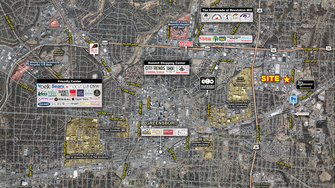827 N Raleigh St, Greensboro, North Carolina 27405, ,Commercial,For Lease,N Raleigh St,1194