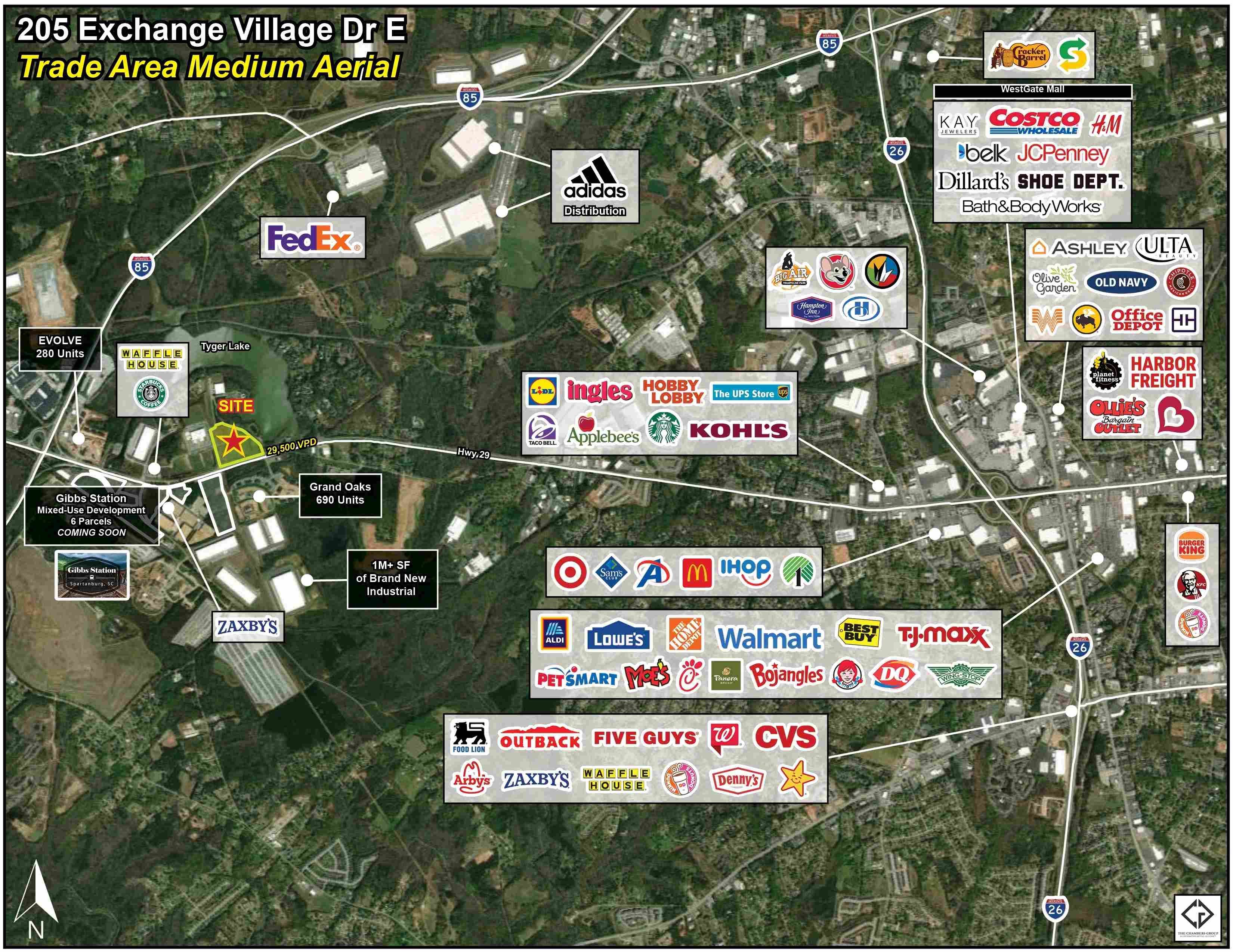 Commercial for Sale or Lease 205 Exchange Village Dr E, Spartanburg, SC 29301