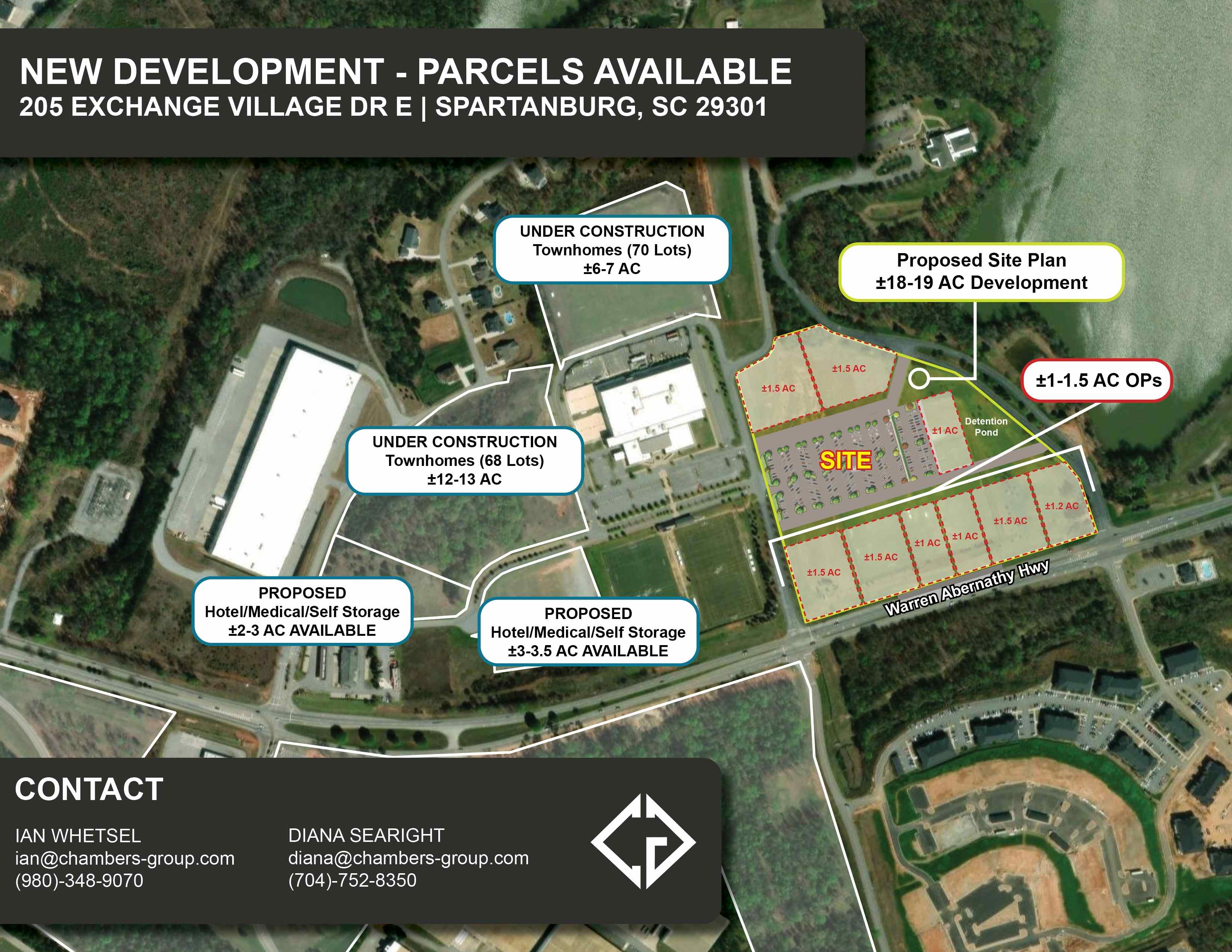Commercial for Sale or Lease 205 Exchange Village Dr E, Spartanburg, SC 29301