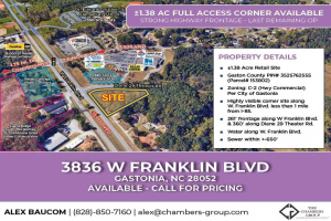 3836 W Franklin Blvd, Gastonia, NC 28052