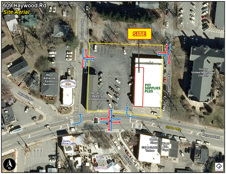 609 Haywood Rd, Asheville, NC 28806 Commercial Space For Lease West Asheville 